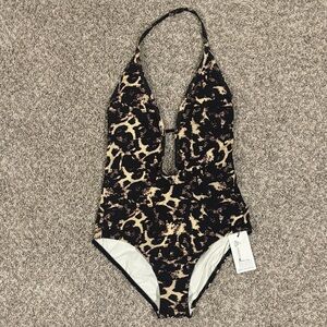 NWT Jets Australia Allure Plunge One Piece Swimsuit 4